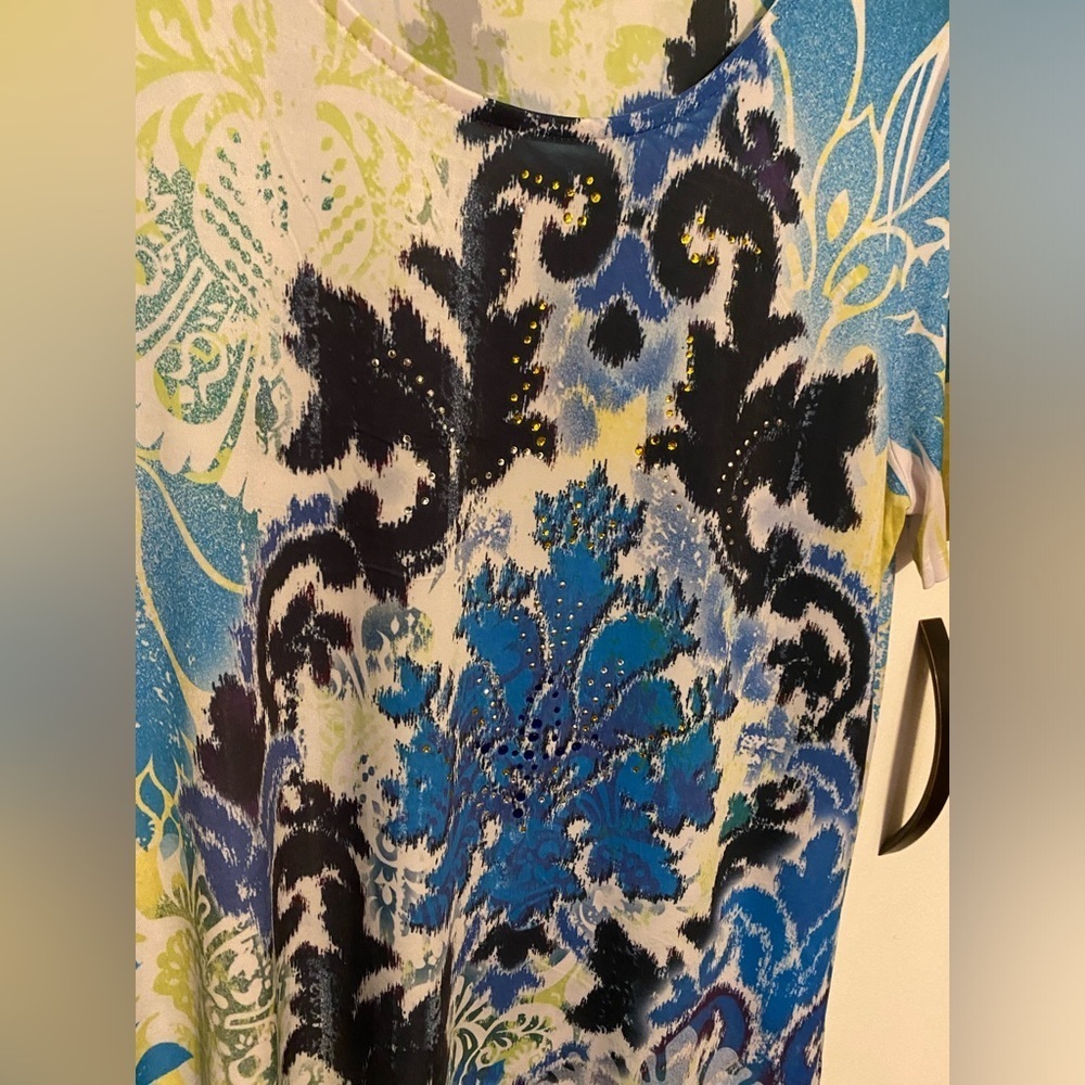 Laura Ashley Short Sleeve Top, M - Picture 3 of 5